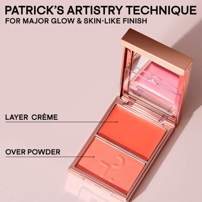 Major Headlines Double Take Crème & Powder Blush Duo